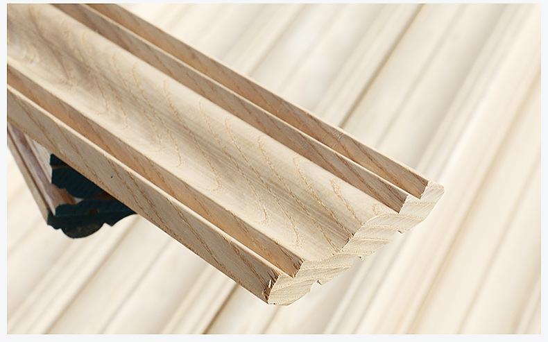 定制水曲柳科技木线条实木线条 欧式人造门套线木质装饰木线条